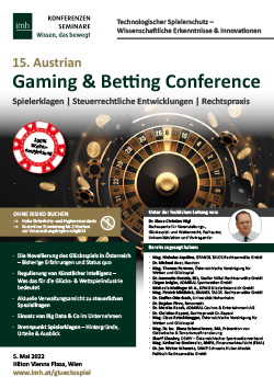 15. Austrian Gambling Conference